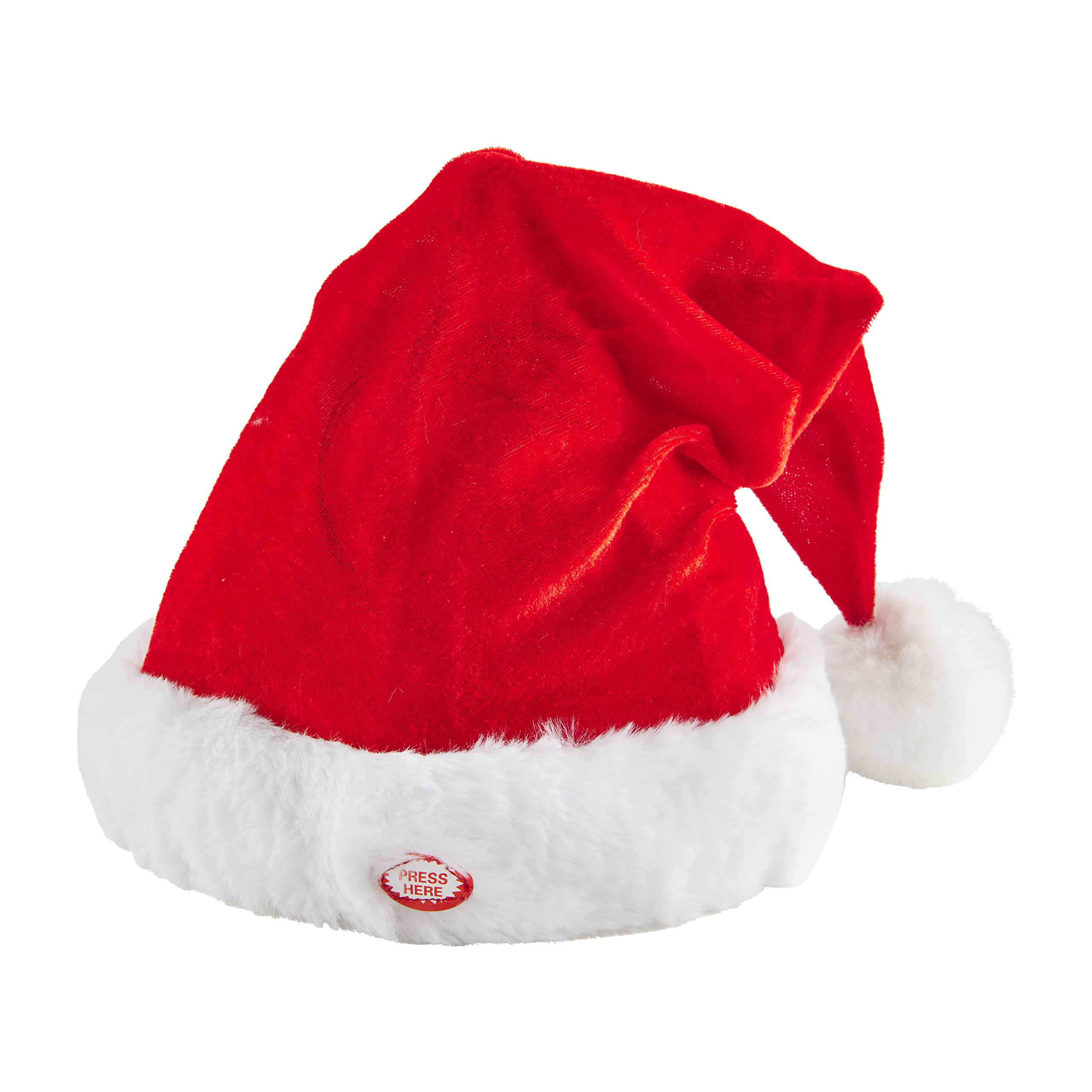 Mud Pie Movin' and Groovin' Musical Dancing Santa Hat
