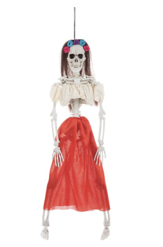 Ganz Costume Skeleton Halloween Ornament Flamenco