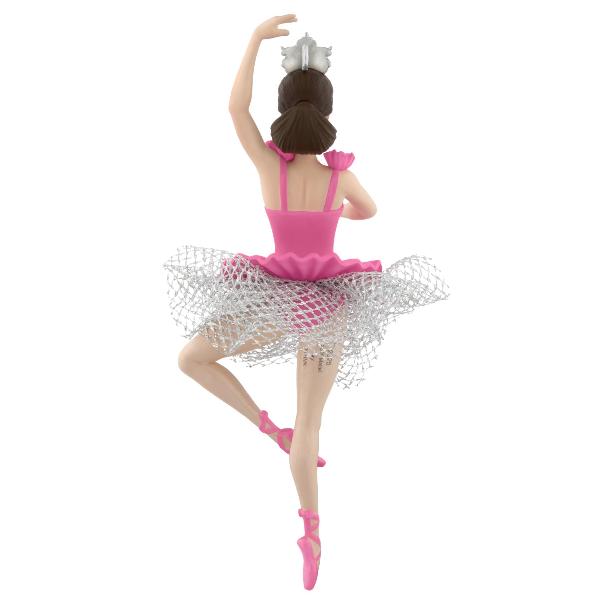 Beautiful Ballerina Barbie Ornament 2025 Hallmark Keepsake Christmas Ornament