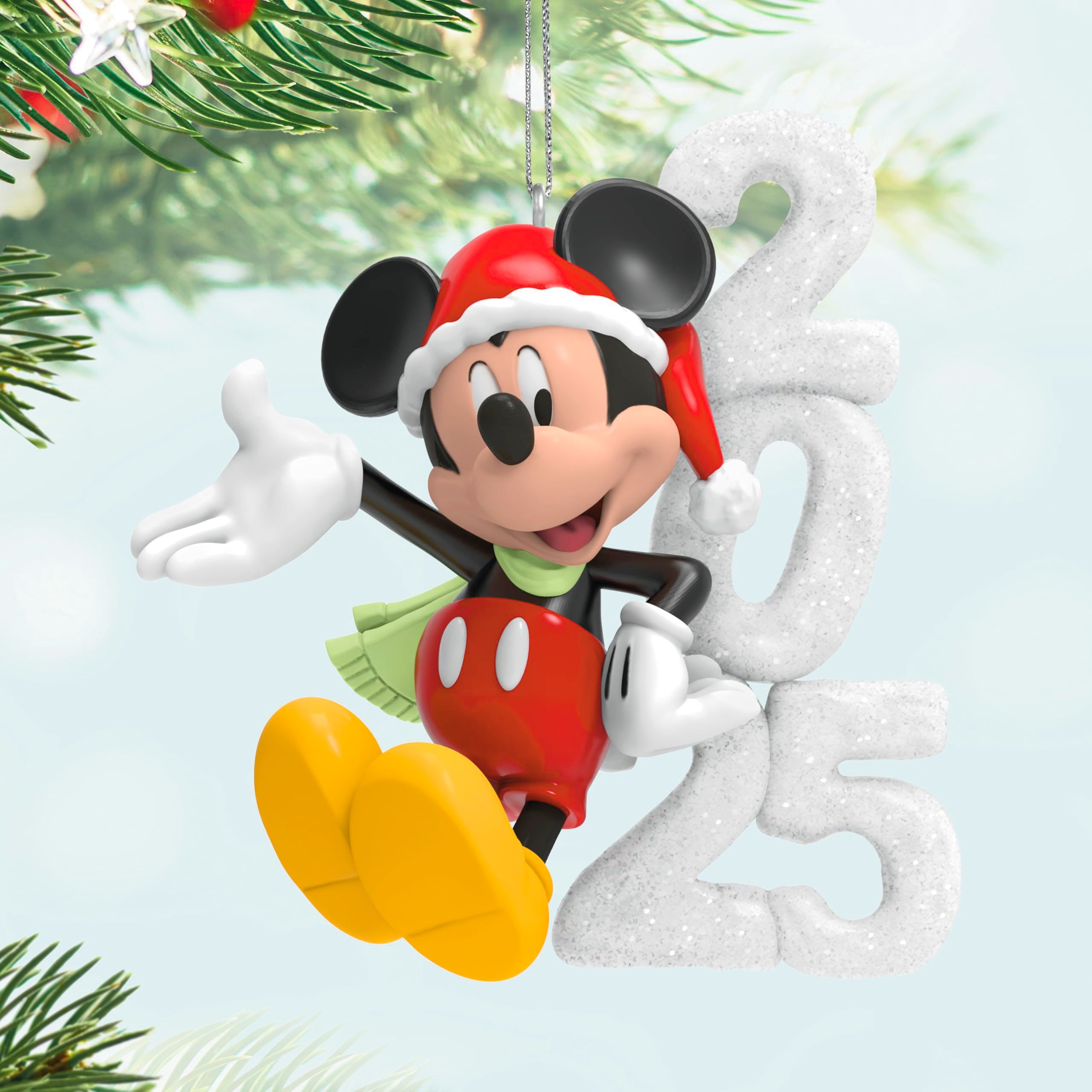 A Year of Disney Magic, Disney Mickey Mouse 2025 Hallmark Keepsake Christmas Ornament