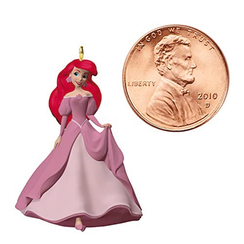 Hallmark Keepsake 1.25" Miniature Christmas Ornament 2023, Disney The Little Mermaid Ariel Mini