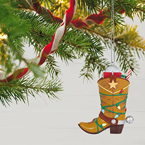 Hallmark Keepsake Christmas Ornament 2022, Silver Bells and Silver Spurs