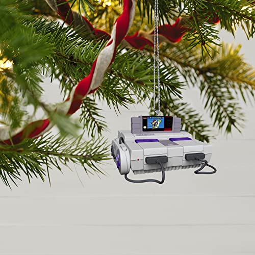 Hallmark Keepsake Christmas Ornament, Nintendo Super NES Console, Sound and Light, Multi-Color