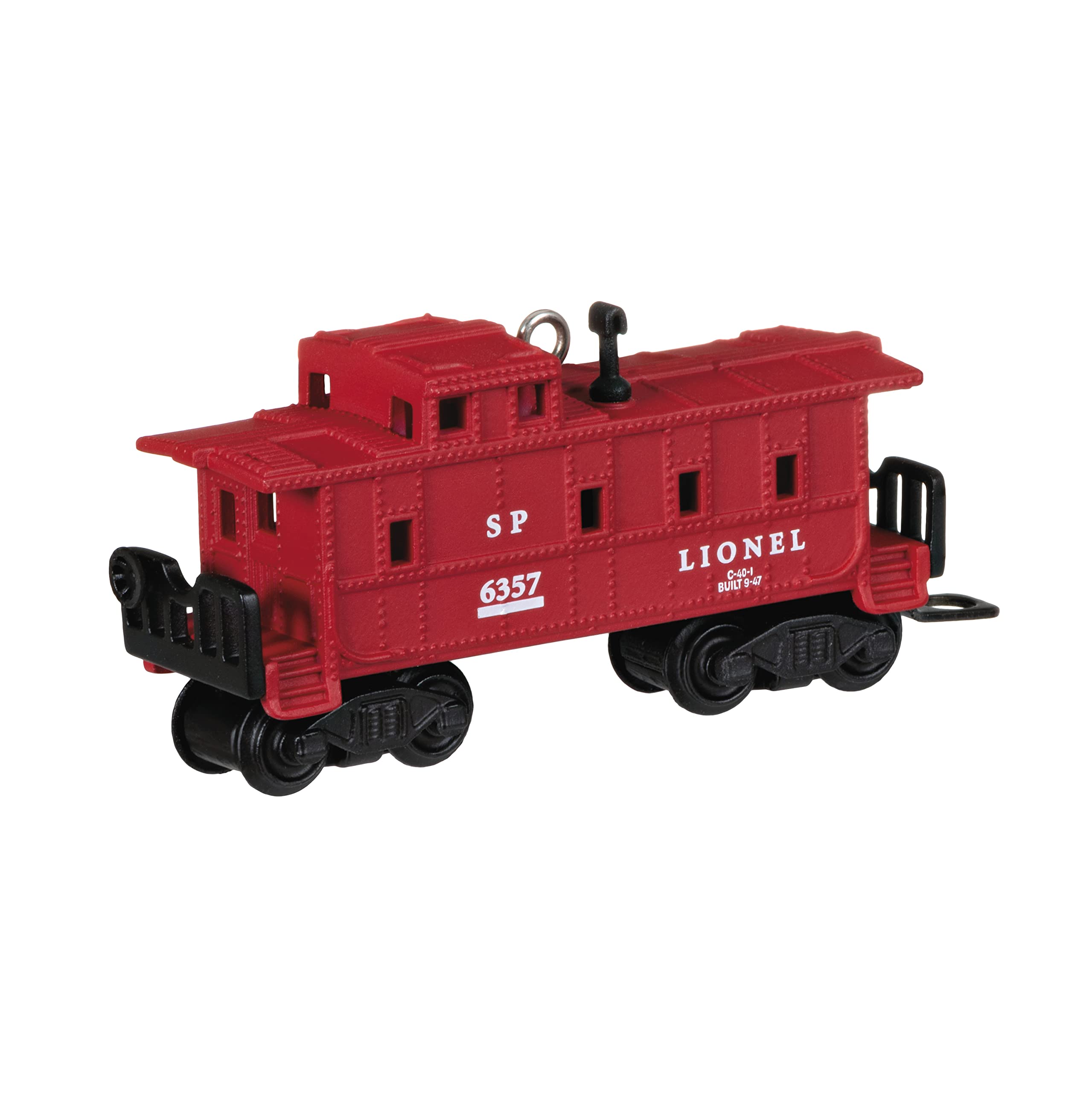 Hallmark Keepsake Christmas Ornament 2022, Lionel 6357 Caboose, Metal Train Ornament