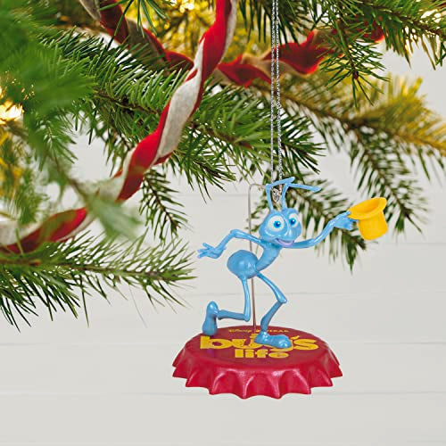 Hallmark Keepsake Christmas Ornament 2023, Disney/Pixar A Bug's Life 25th Anniversary Flik, Gifts for Disney Fans