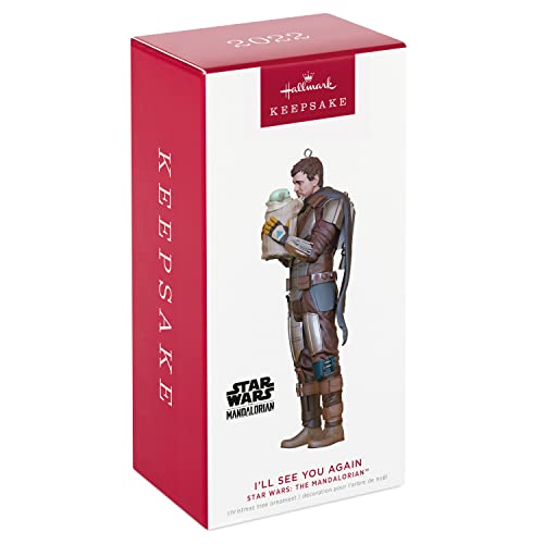 Hallmark Keepsake Christmas Ornament 2022, Star Wars: The Mandalorian I'll See You Again