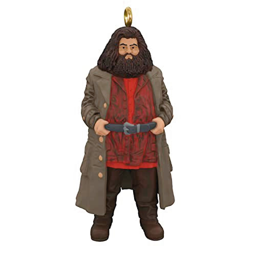 Hallmark Keepsake Miniature Christmas Ornaments 2023, Harry Potter Hermione, Hagrid and Snape Metal, Mini Set of 3, Gifts for Harry Potter Fans