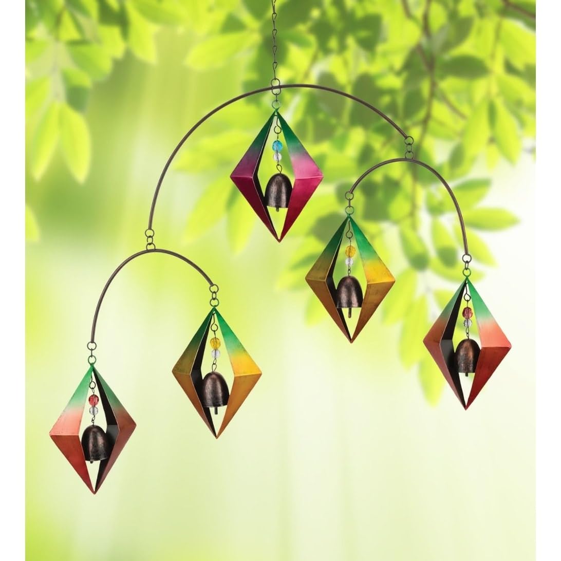 Rainbow Diamond Mobiles Garden Decor