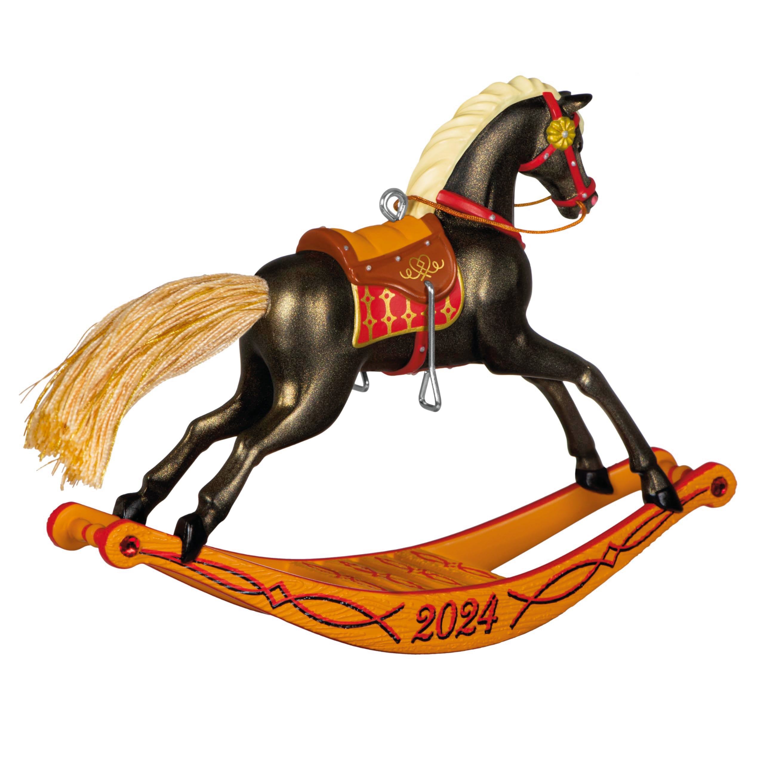 Hallmark Keepsake Christmas Ornament 2024, Rocking Horse Memories 2024, Gifts for Christmas Lovers