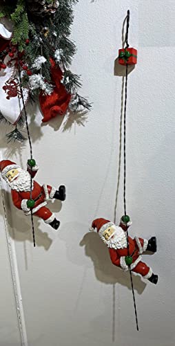 Climbing Santa for Present