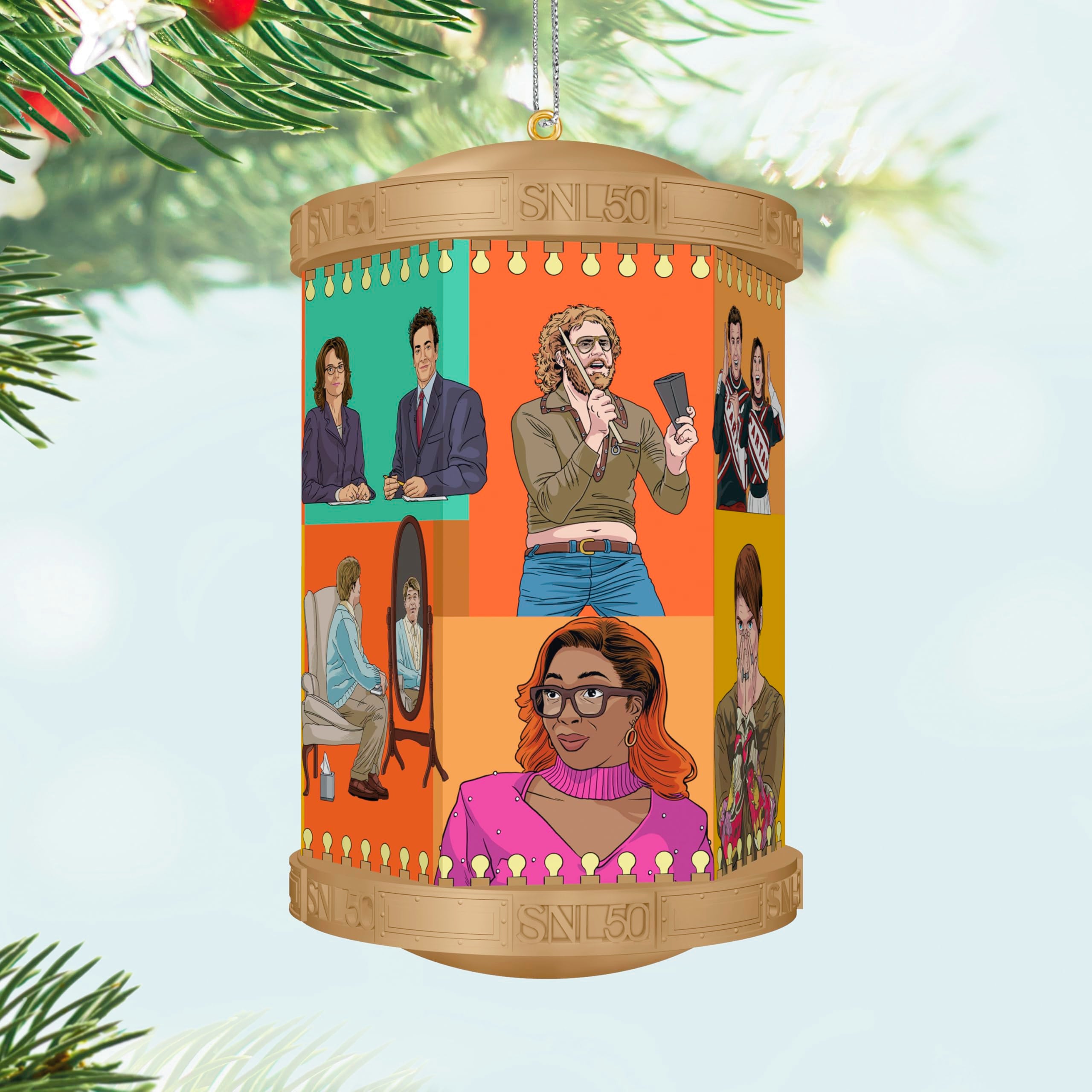 Fifty Years of SNL 2025 Hallmark Keepsake Christmas Ornament