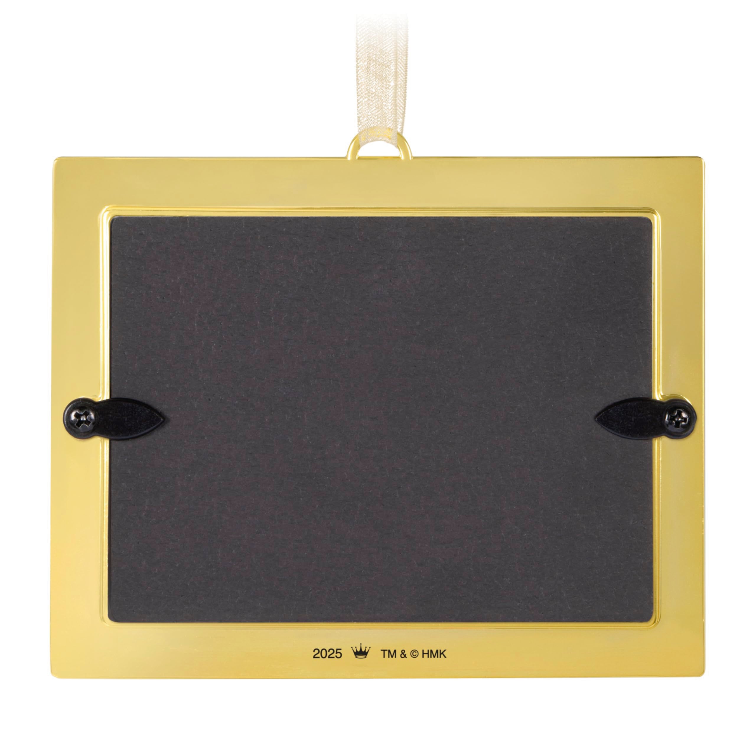 Our Wedding 2025 Hallmark Keepsake Photo Frame Christmas Ornament