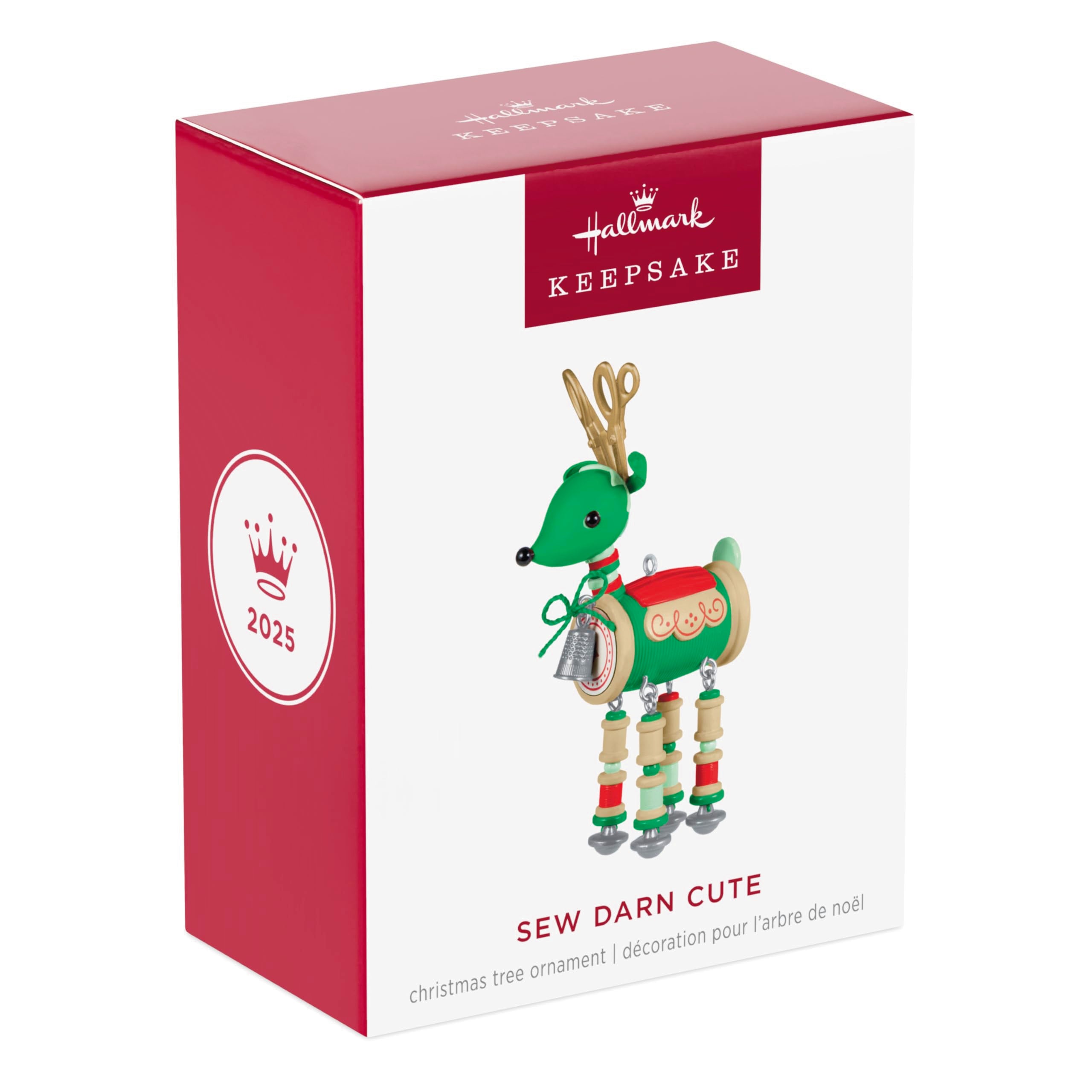 Sew Darn Cute 2025 Hallmark Keepsake Christmas Ornament