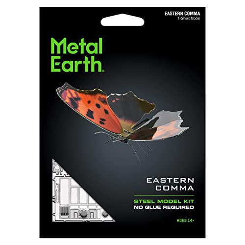 Metal Earth Fascinations Eastern Comma Butterfly 3D Metal Model Kit