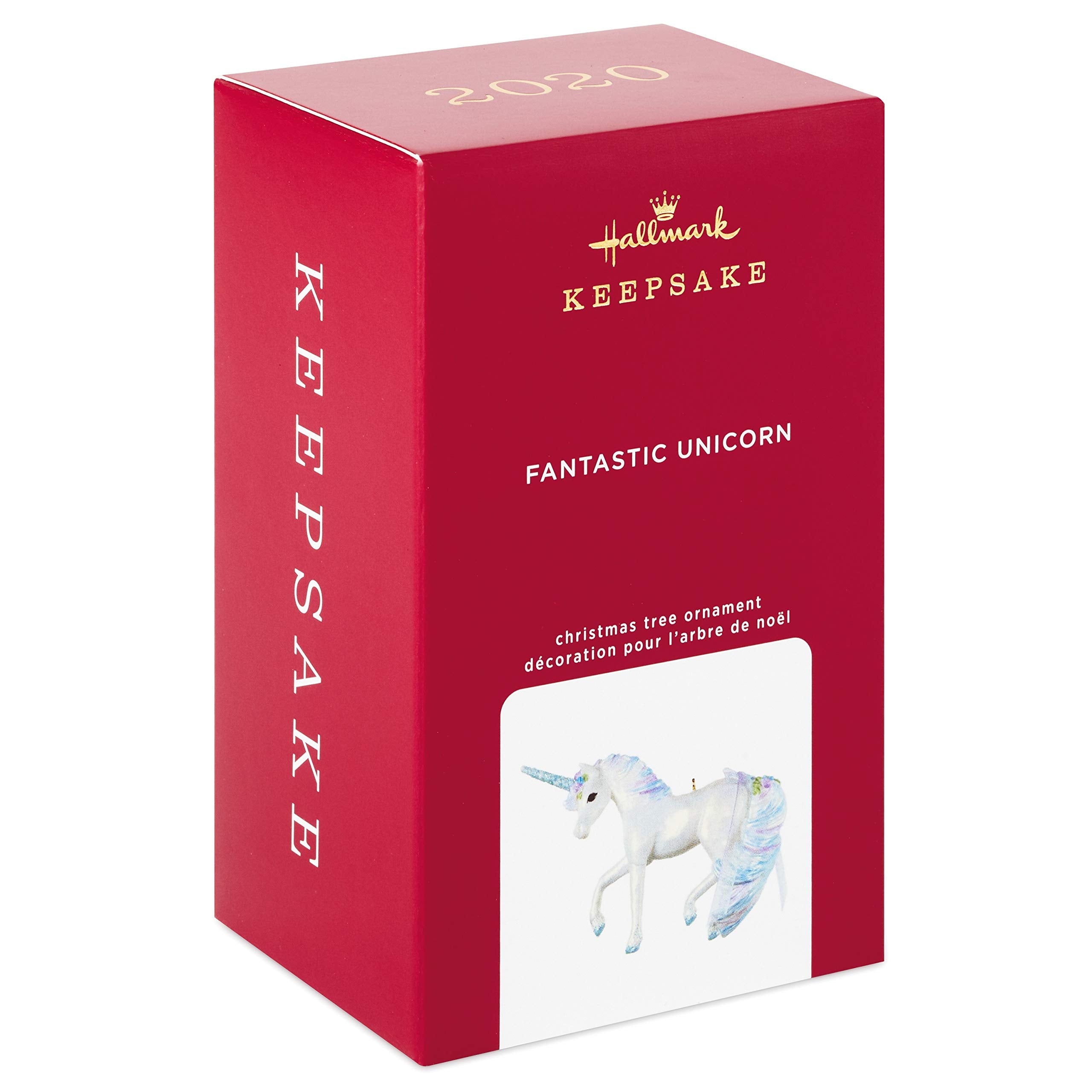 Hallmark Keepsake Christmas Ornament 2020, Fantastic Unicorn (1599QGO1811)