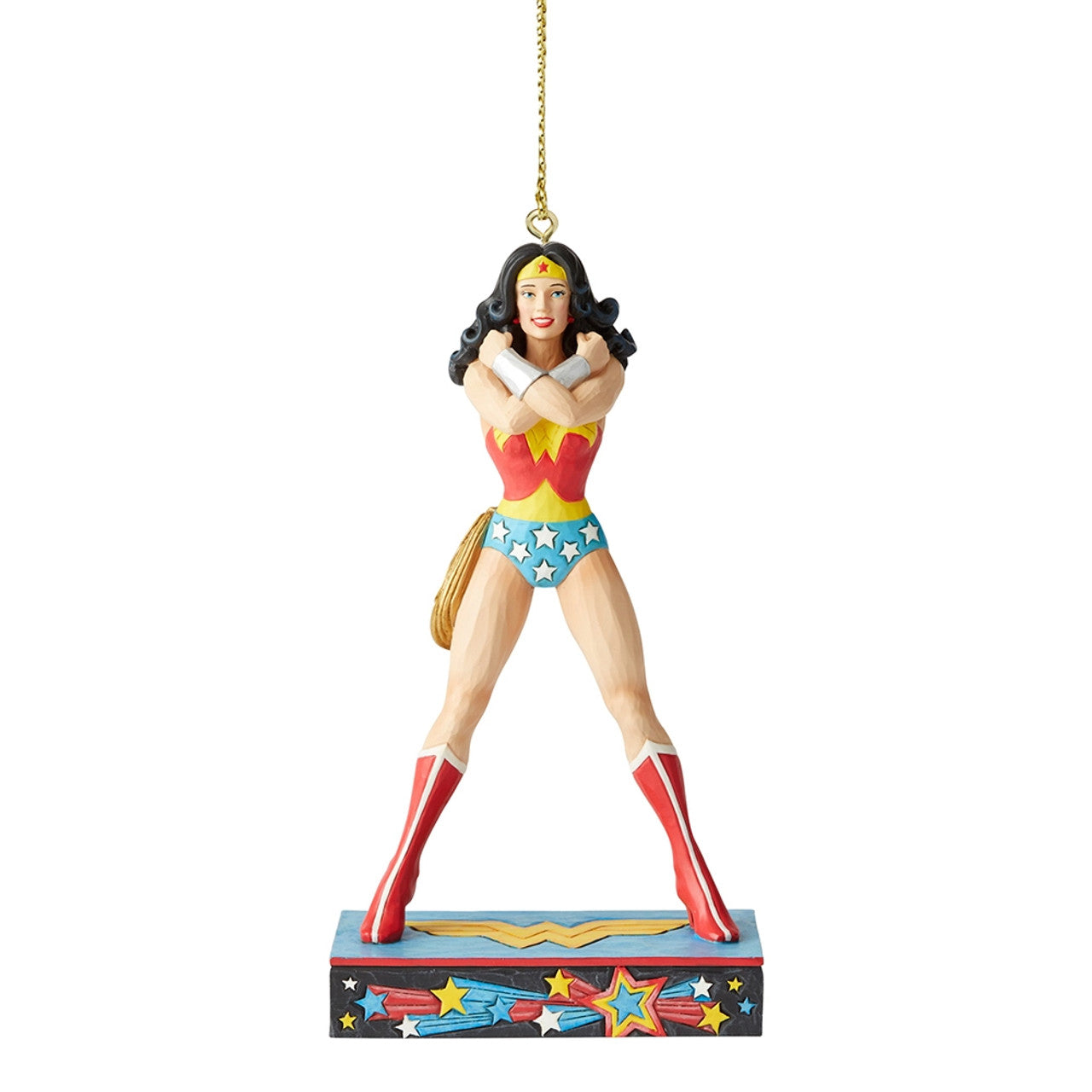 Jim Shore Enesco DC Comics Wonder Woman "Amazonian Princess" Hanging Ornament