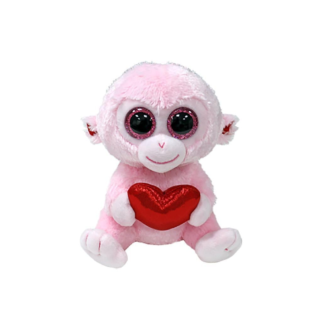 Ty Beanie Boo Gigi - Valentine Monkey
