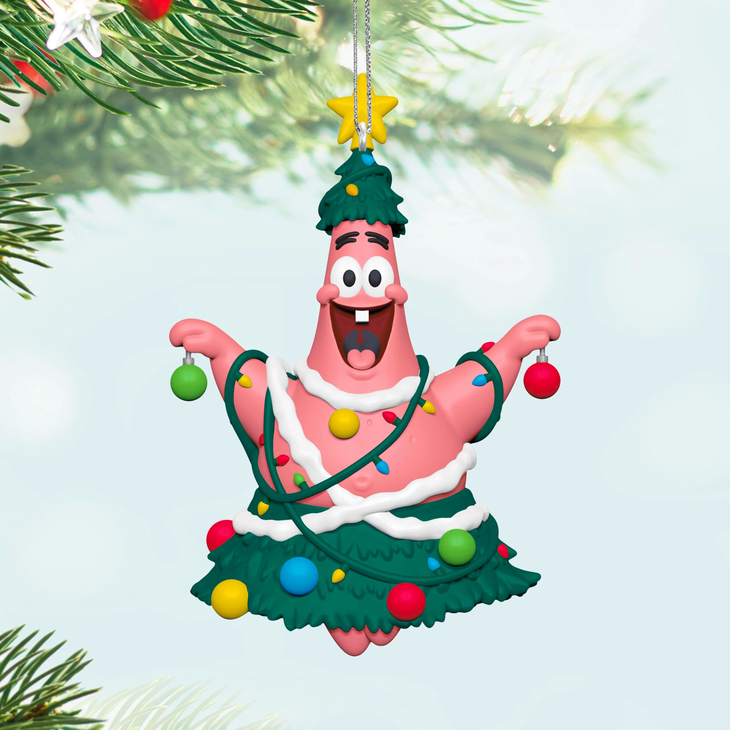 O Patrick Tree! Spongebob Squarepants 2025 Hallmark Keepsake Christmas Ornament