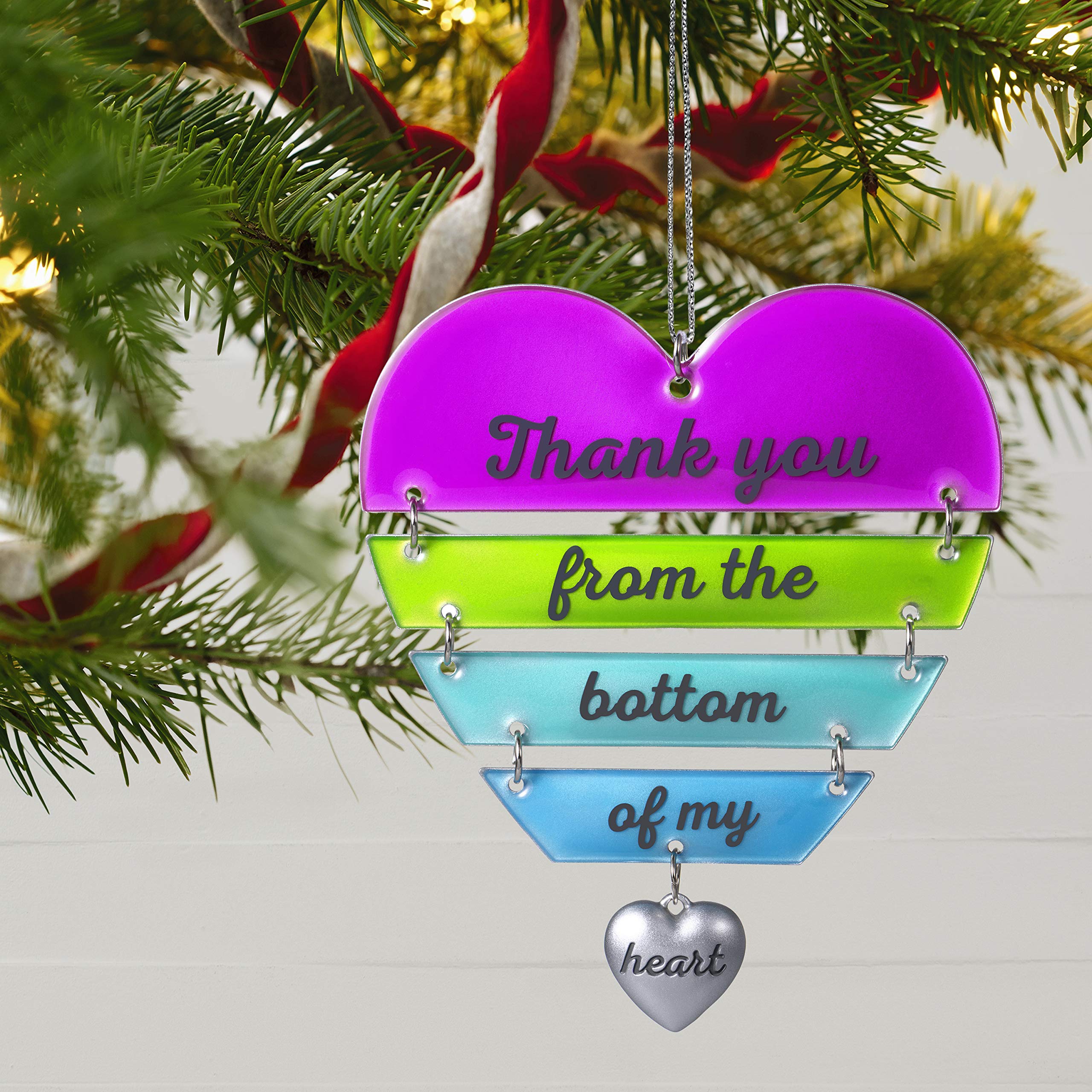 Hallmark Keepsake Christmas Ornament 2020 So Grateful Heart Metal