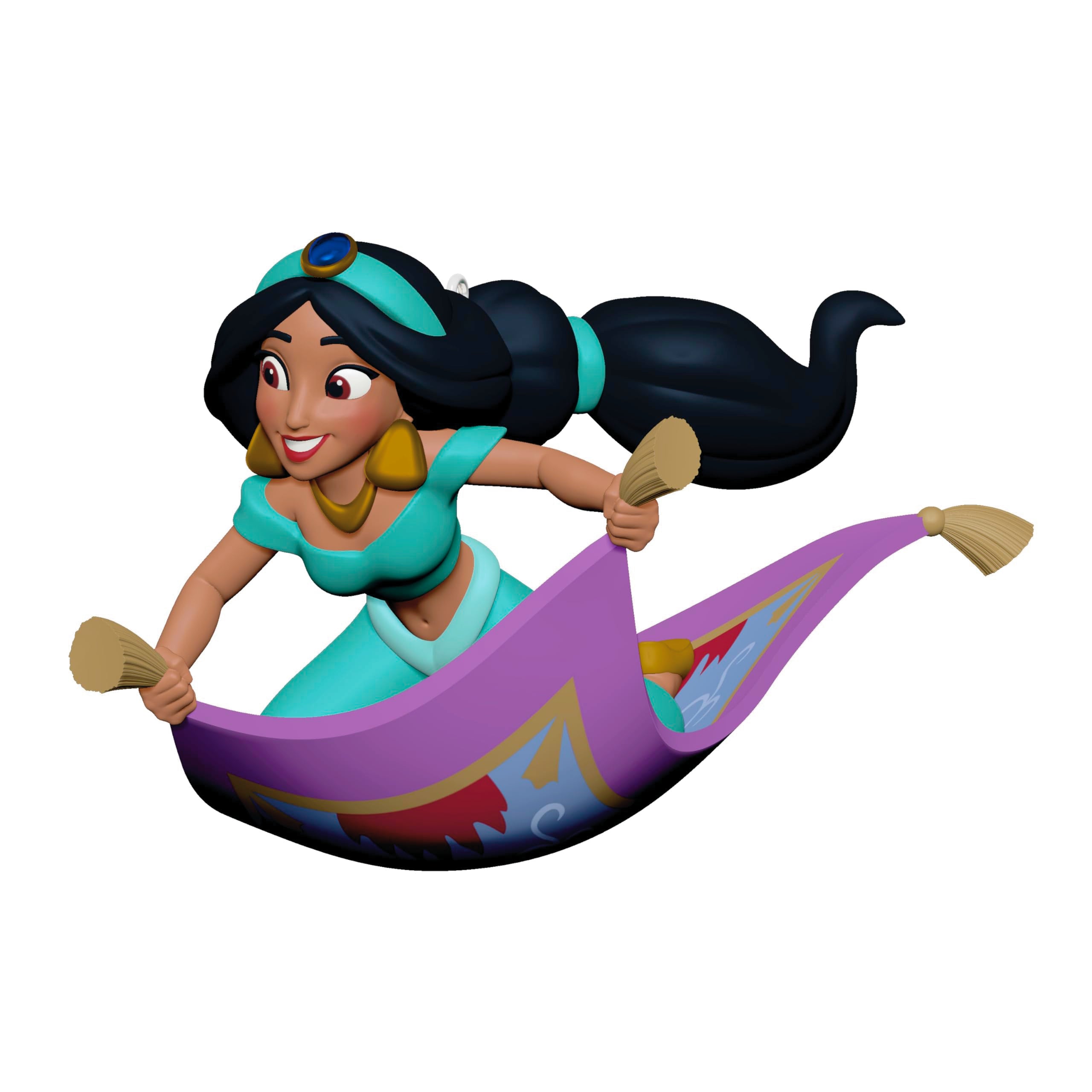 Jasmine's Magic Carpet Ride, Disney Aladdin, 2025 Hallmark Keepsake Christmas Ornament