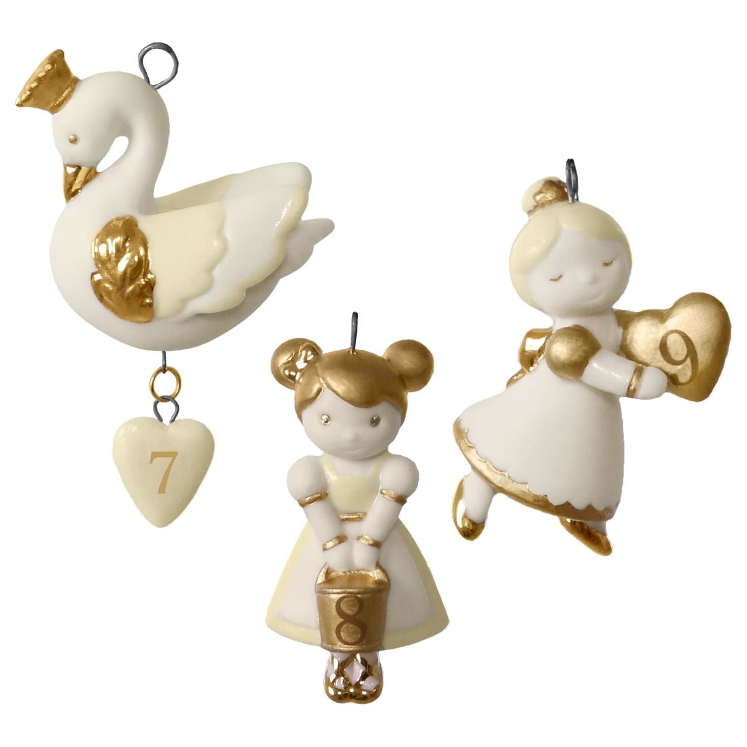 Hallmark Keepsake Miniature Ornament Days 7-9 12 Little Days of Christmas 2016