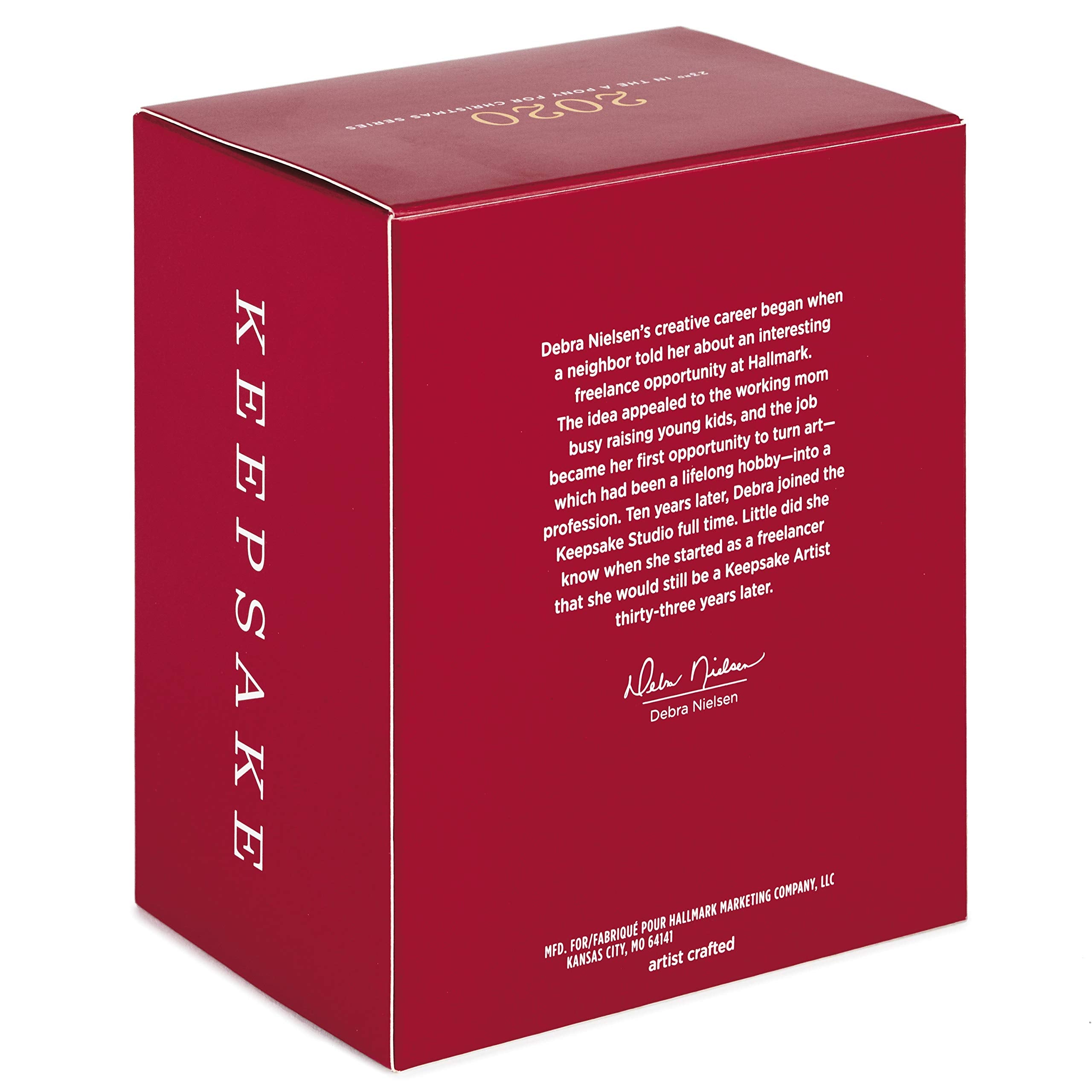 Hallmark Keepsake Ornament 2020 Year-Dated, A Pony for Christmas