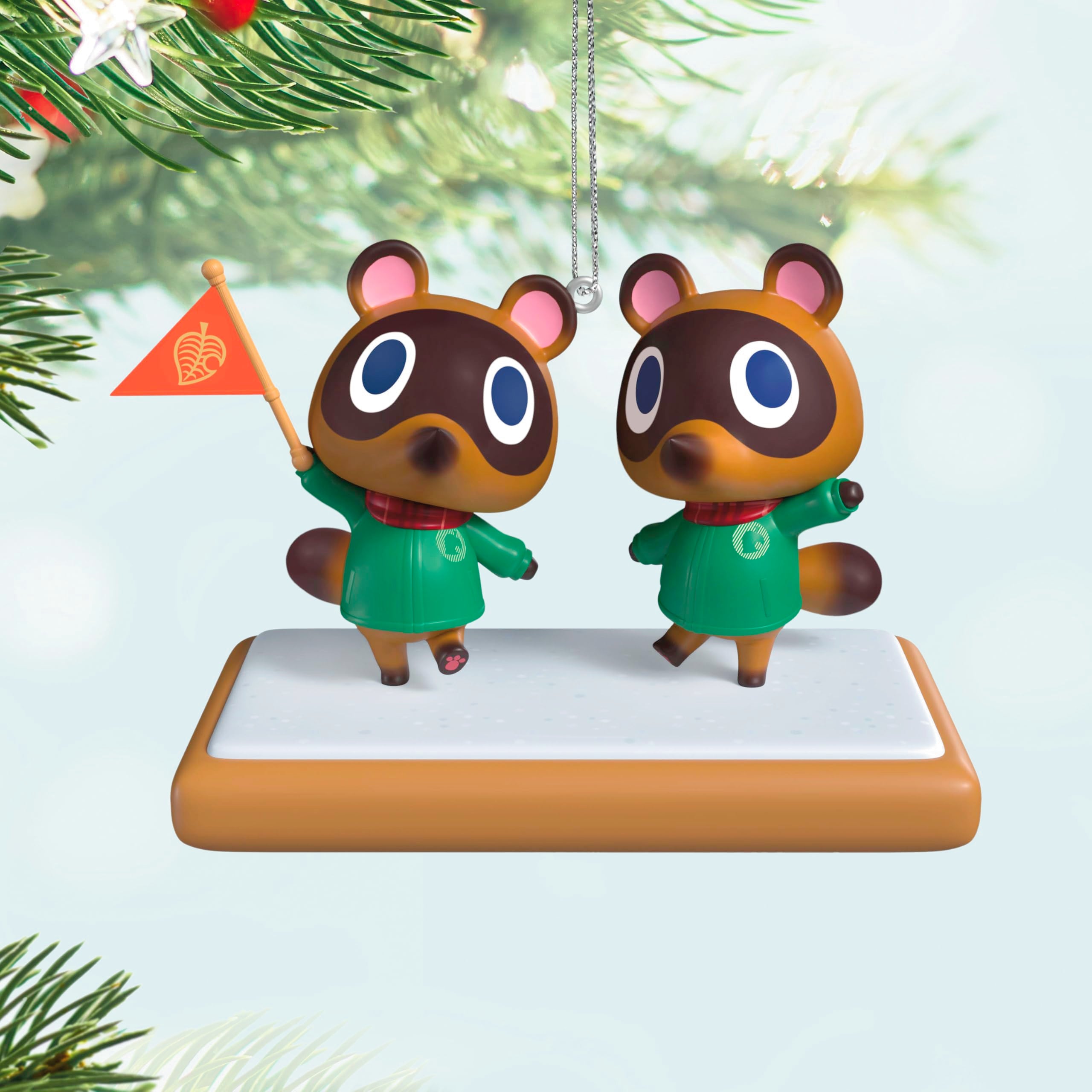 Timmy and Tommy Animal Crossing 2025 Hallmark Christmas Ornament
