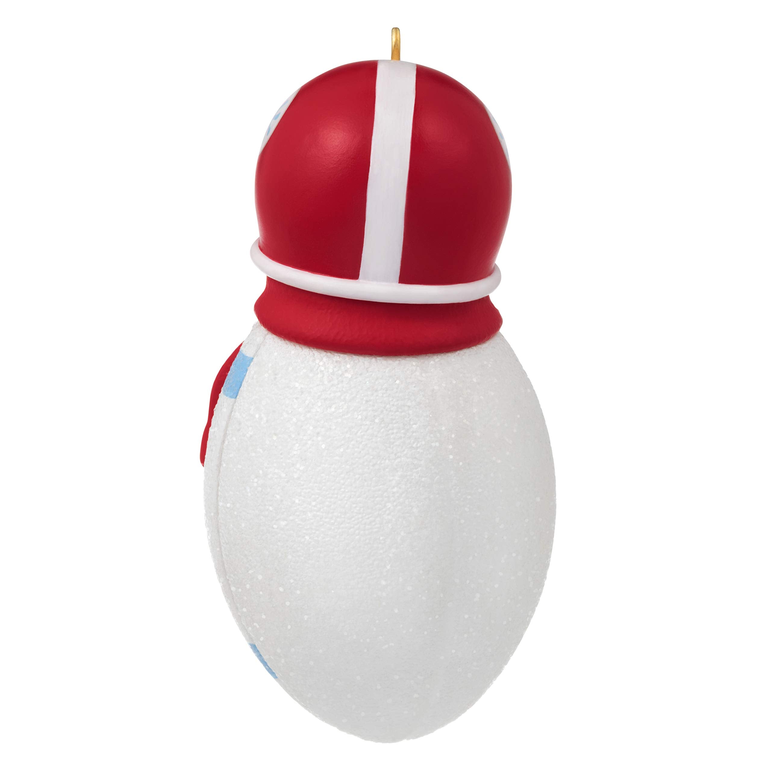 Hallmark Keepsake Christmas Ornament 2020 Year-Dated, Football Snowman, DIY Personalized, 1299QGO1801