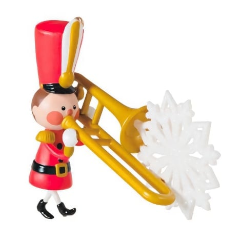 Hallmark Keepsake Ornament 2022 "TERRIFIC TROMBONE" MINIATURE.