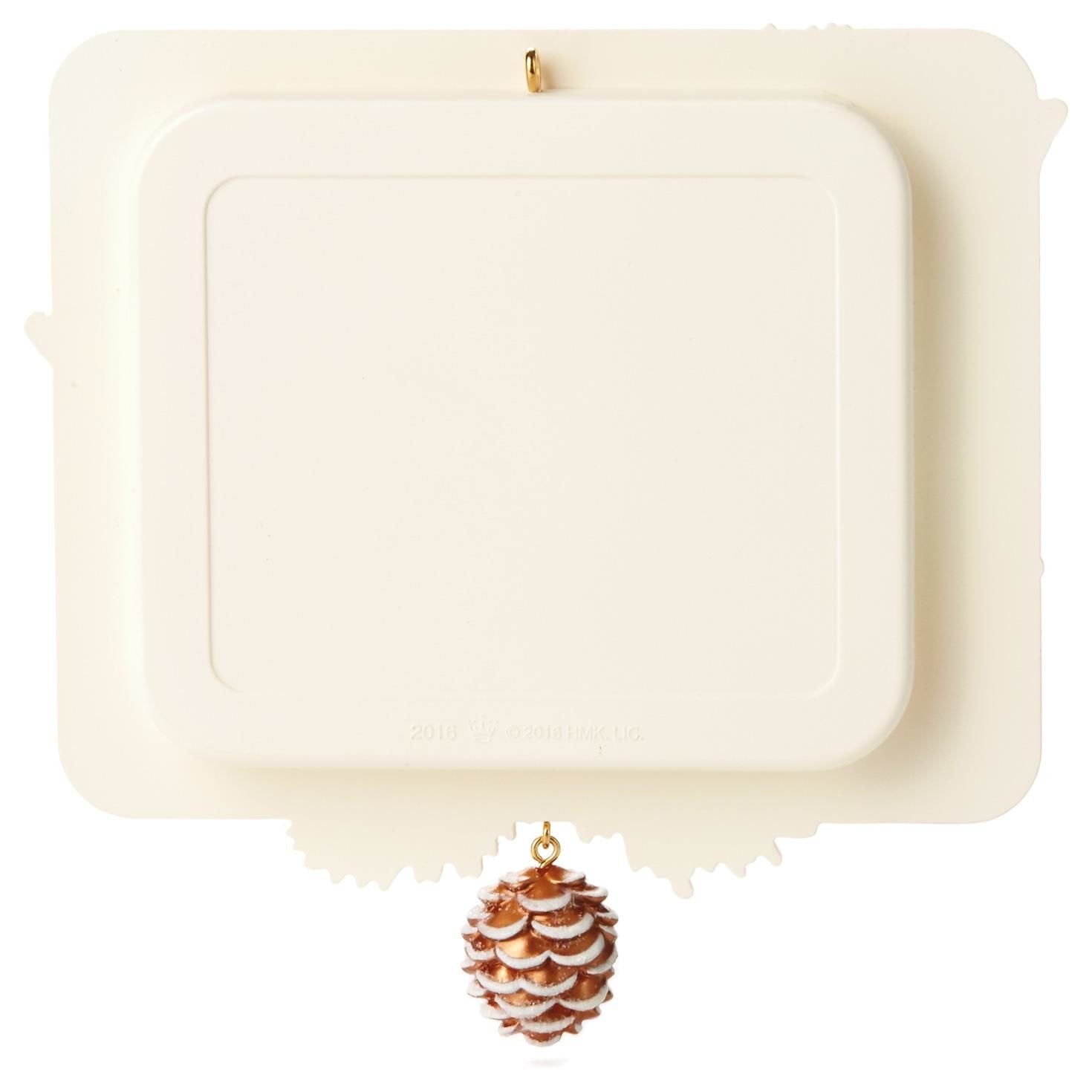 Hallmark Keepsake 2016 "Our Family, Better Together Dated Picture Frame Holiday Ornament