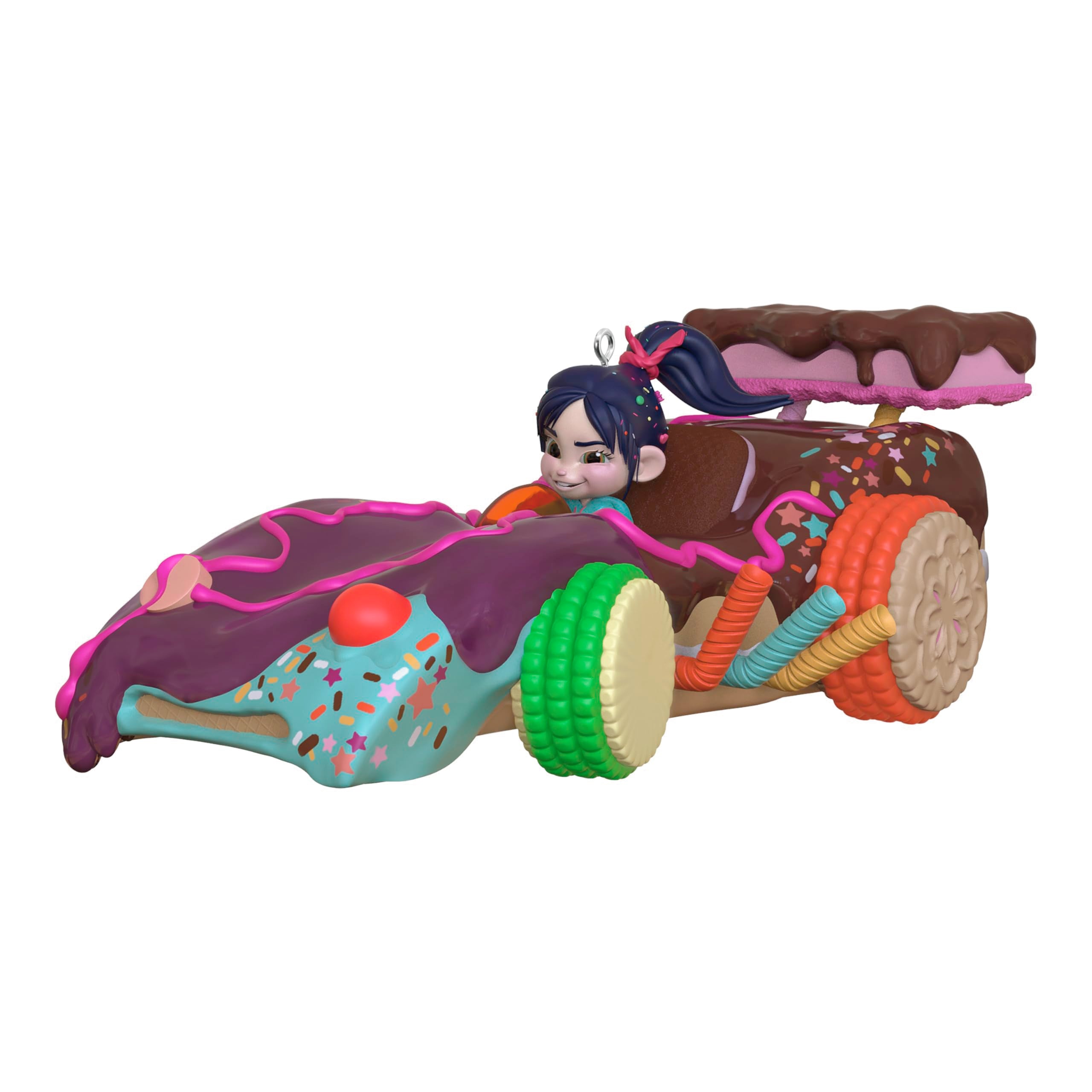 Hallmark Keepsake Christmas Ornament 2024, Disney Wreck-It Ralph Sweeeeet Ride, Gifts for Disney Fans