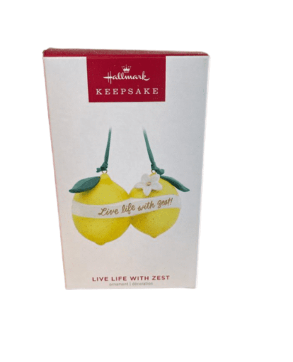 Hallmark Keepsake Christmas Ornament 2023, Live Life with Zest, Lemon Ornament