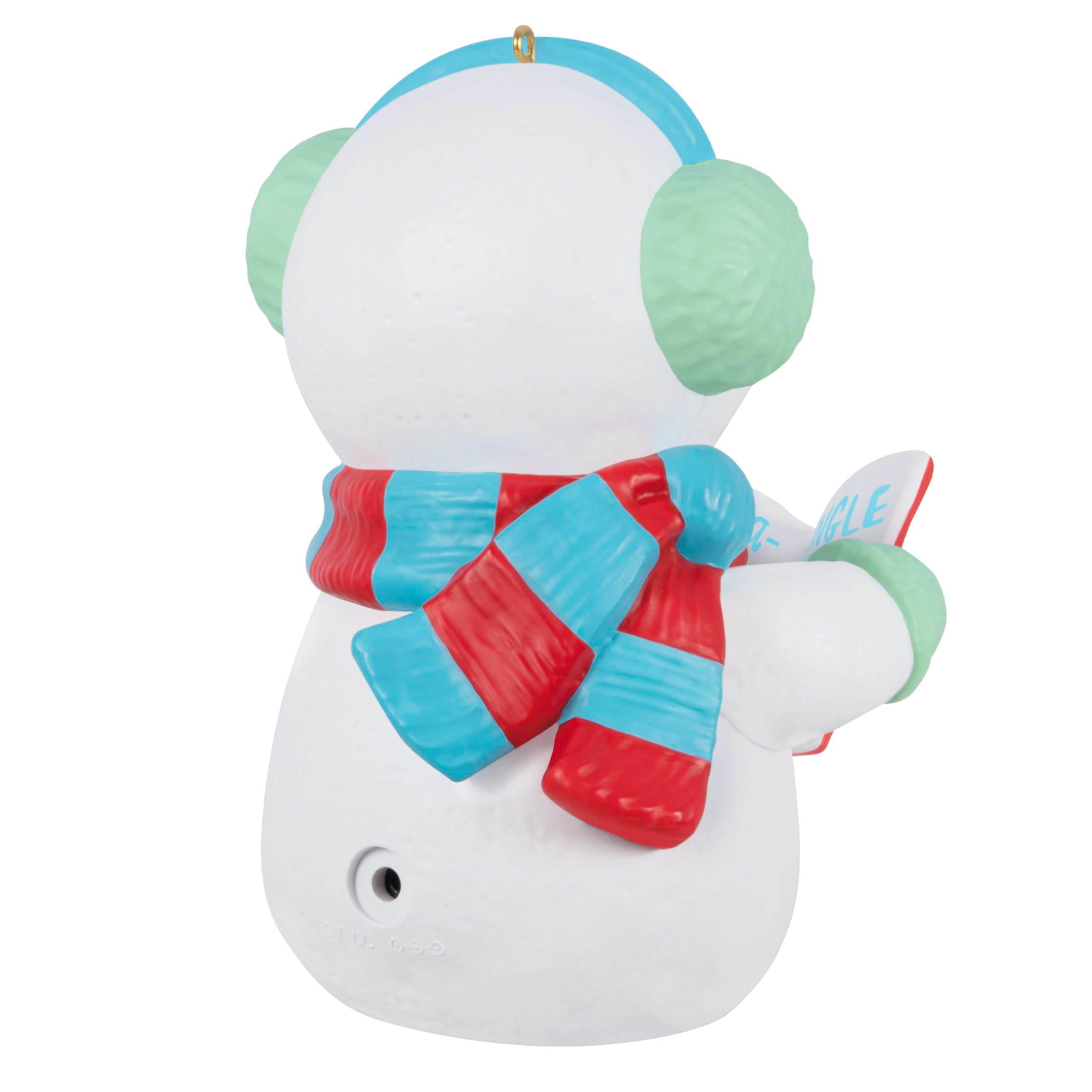 ORN CAROLING SNOWMAN