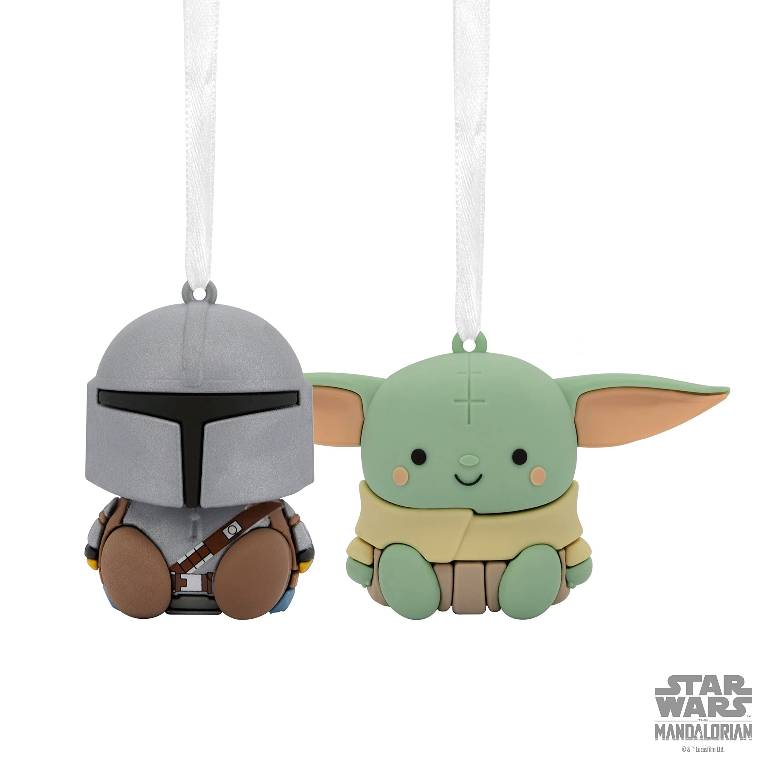 Better Together Star Wars: The Mandalorian™ and Grogu™ Magnetic Hallmark Ornaments, Set of 2