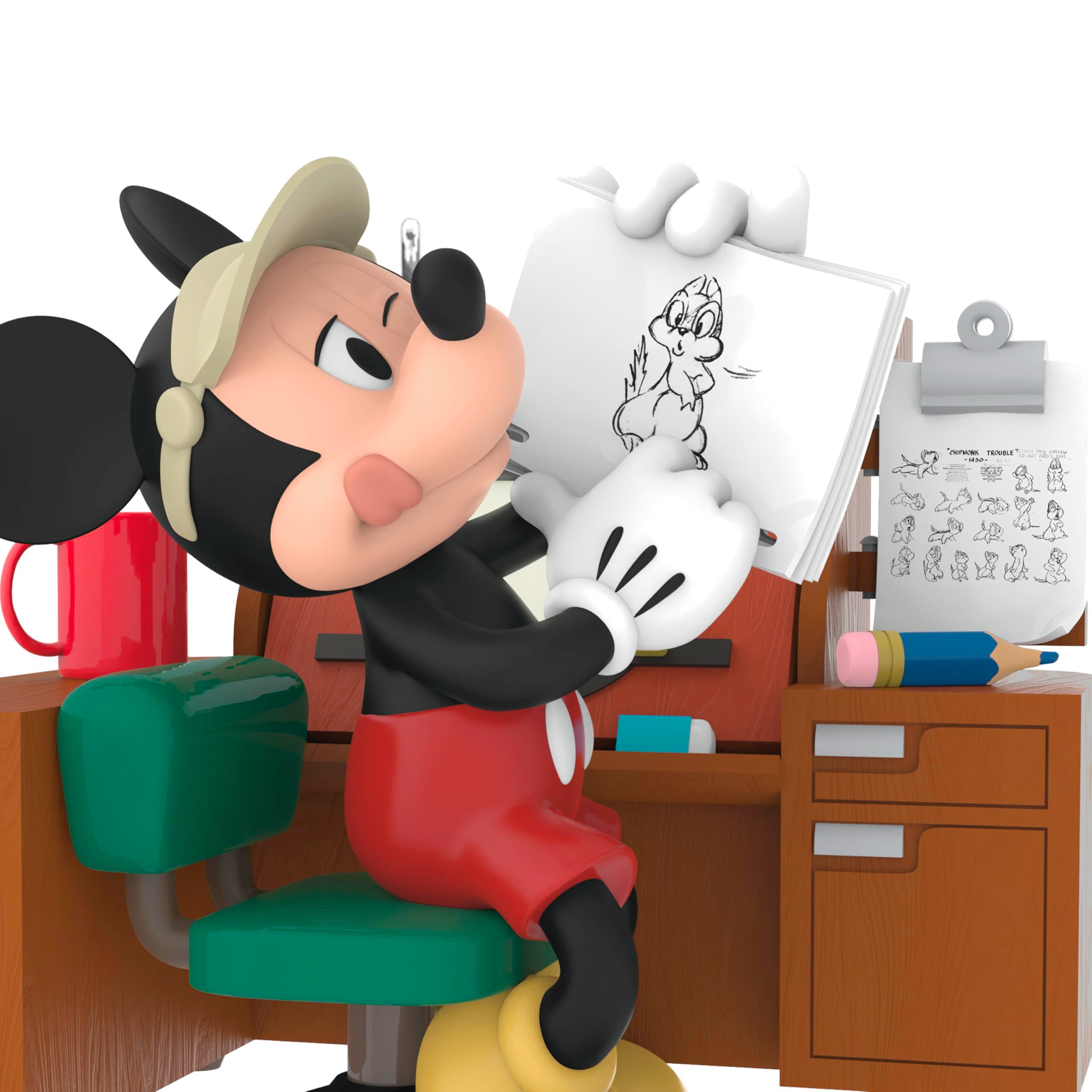 From Sketch to Screen 2025 Hallmark Keepsake Christmas Ornament, Disney Mickey Mouse