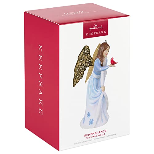 Hallmark Keepsake Plastic, Christmas Ornament 2022, Christmas Angels Remembrance