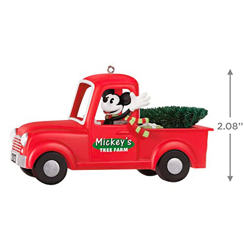 Hallmark Keepsake Christmas Ornament 2023, Disney Mickey Mouse Mickey's Tree Farm 2023, Gifts for Disney Fans
