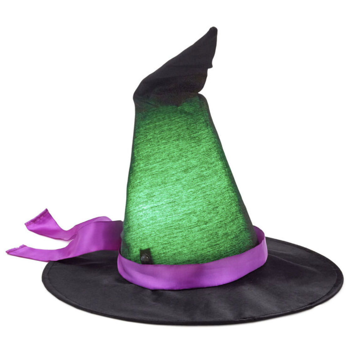Witch's Hat With Motion-Activated Light & Sound Halloween Hallmark Hat