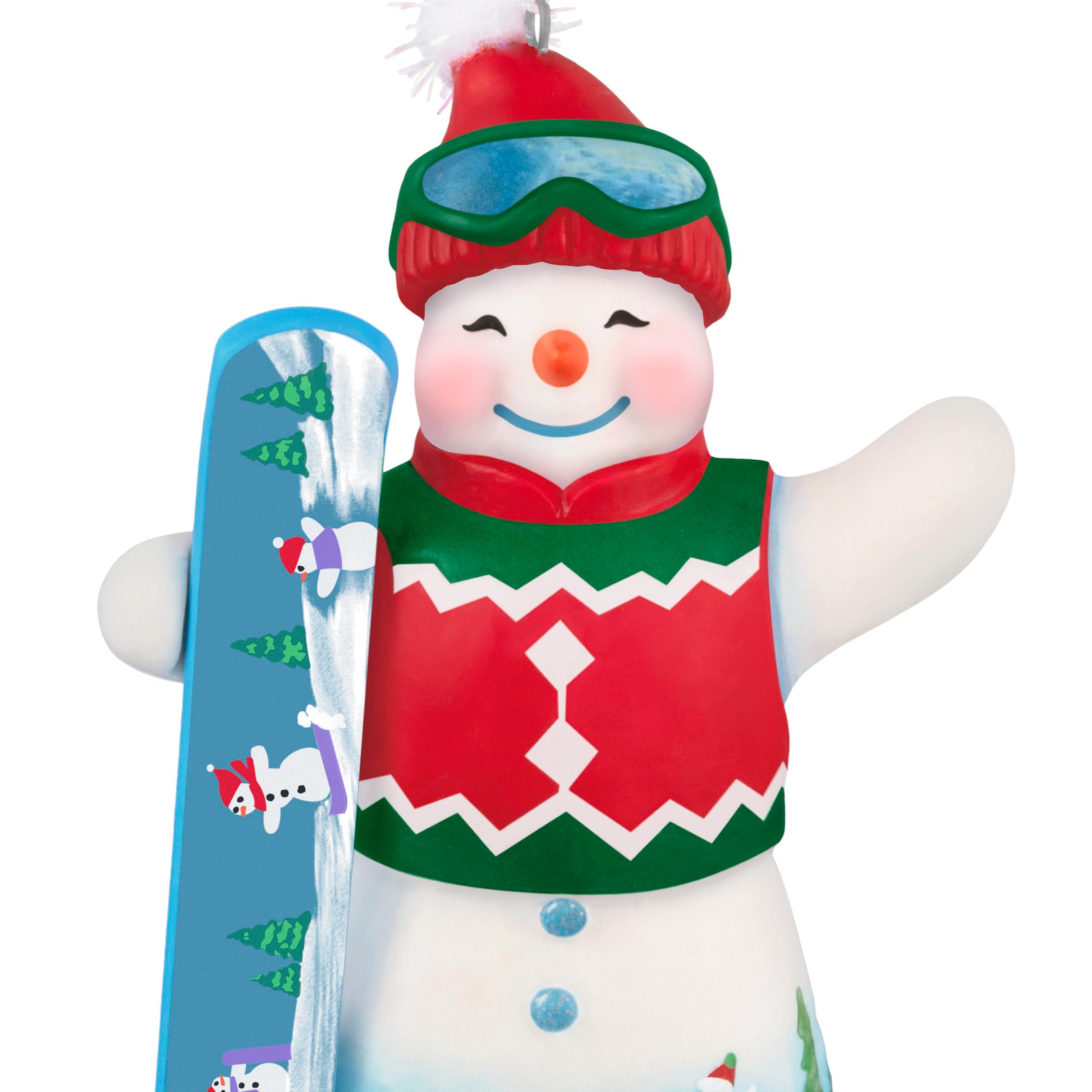 Ollie U. Halfpipe Snowtop Lounge 2025 Hallmark Keepsake Christmas Ornament
