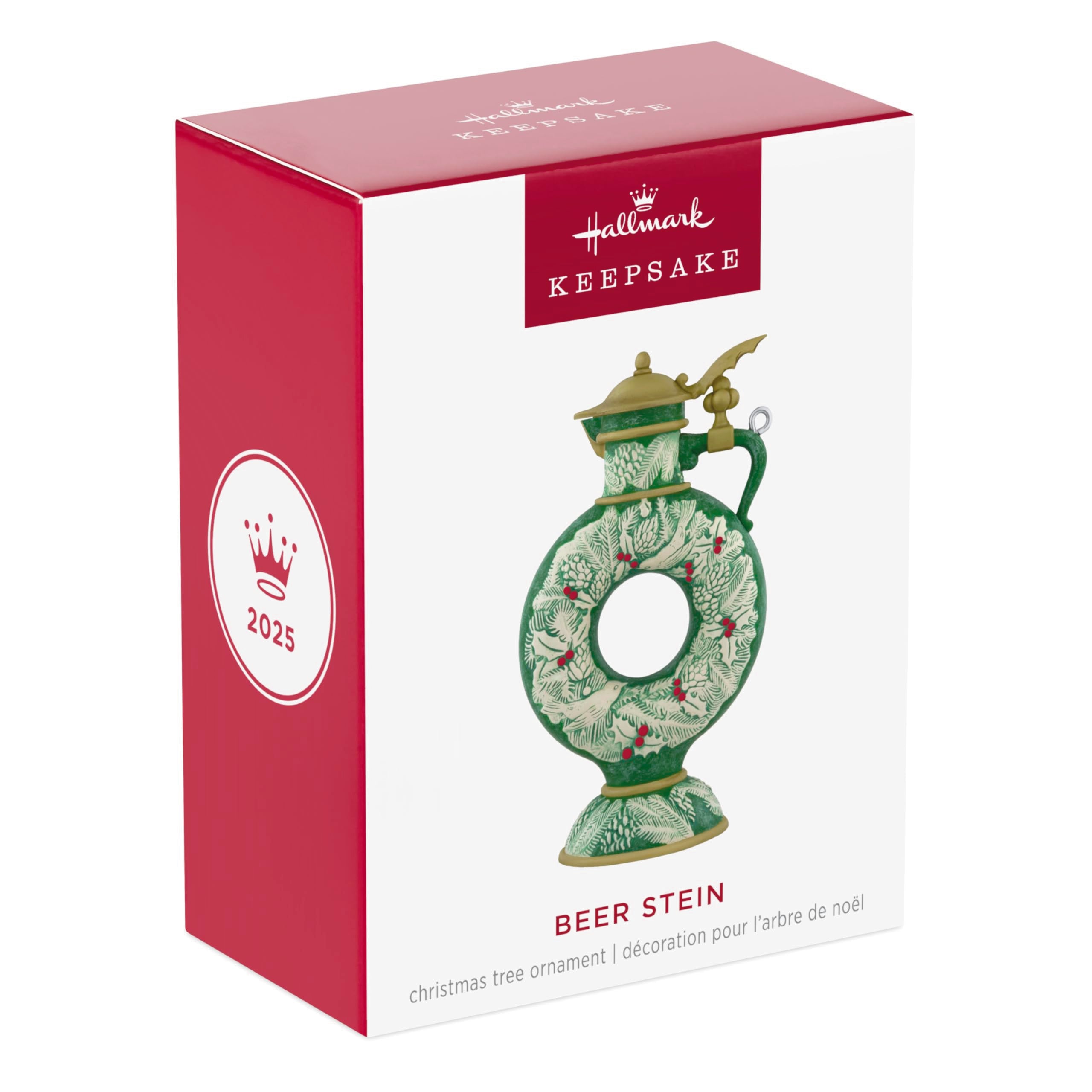 Beer Stein 2025 Hallmark Keepsake Christmas Ornament