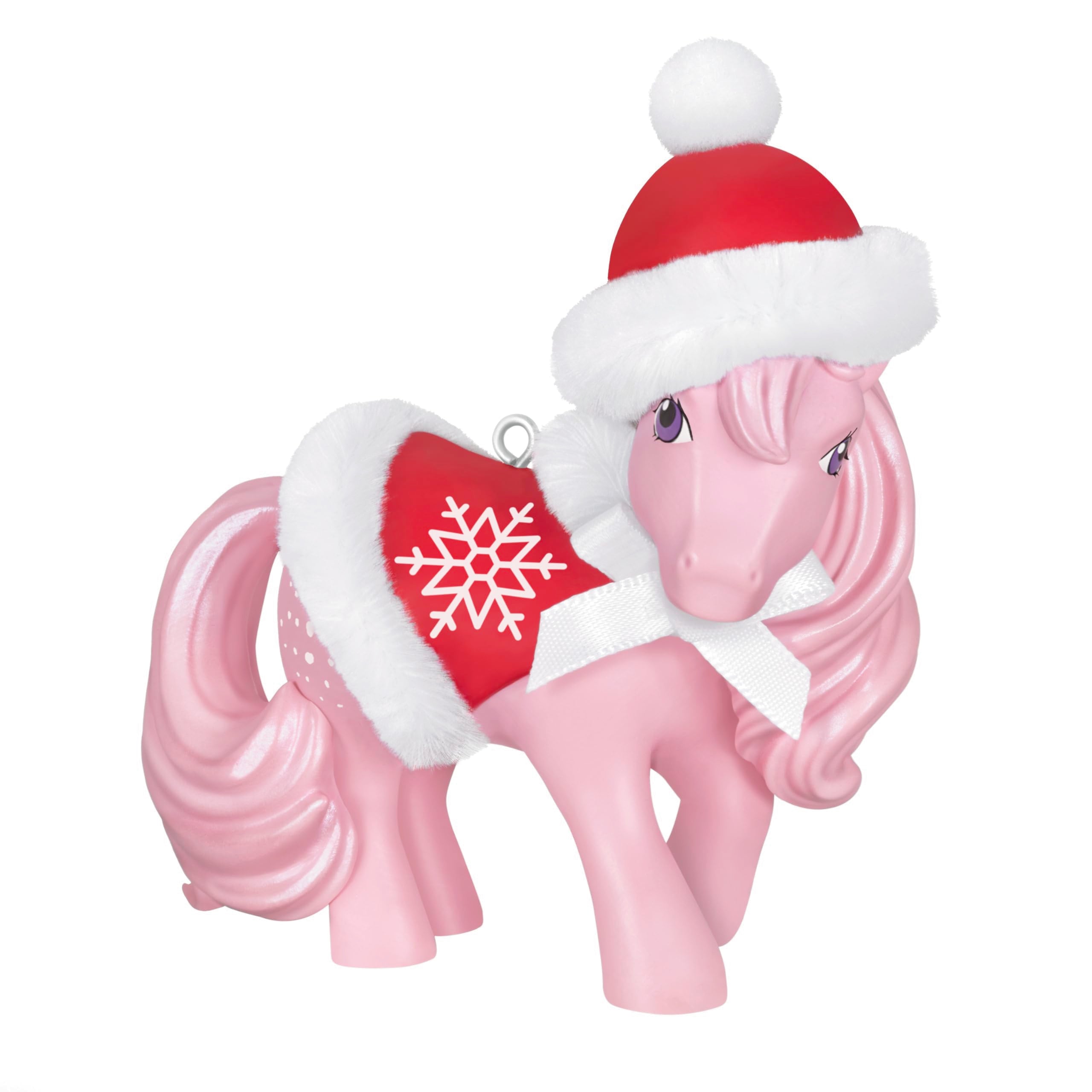 Hallmark Keepsake Christmas Ornament 2024, Hasbro My Little Pony Winter Chic Cotton Candy, Gifts for Kids