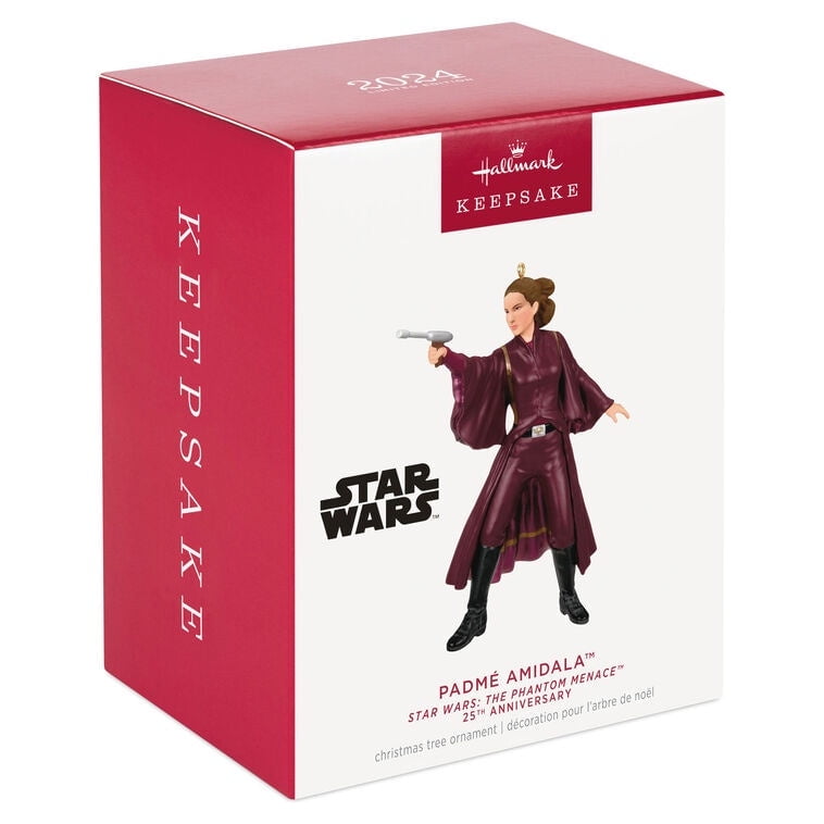 Hallmark 2024 Keepsake Star Wars 25th Amidala Limited Ornament New with Box