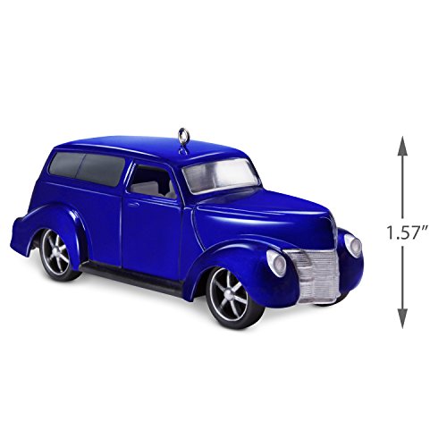 Hallmark Keepsake Christmas Ornament 2018 Year Dated, Car Keepsake Kustoms 1940 Ford, Metal