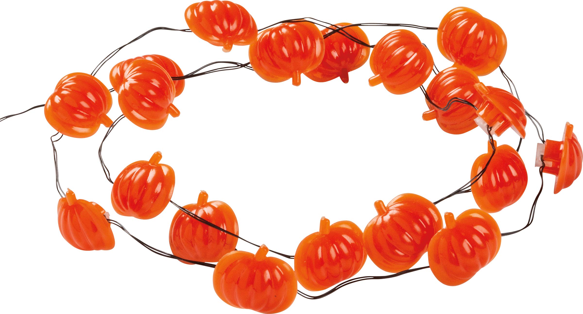 Pumpkin String 20 Lights, 42-Inch