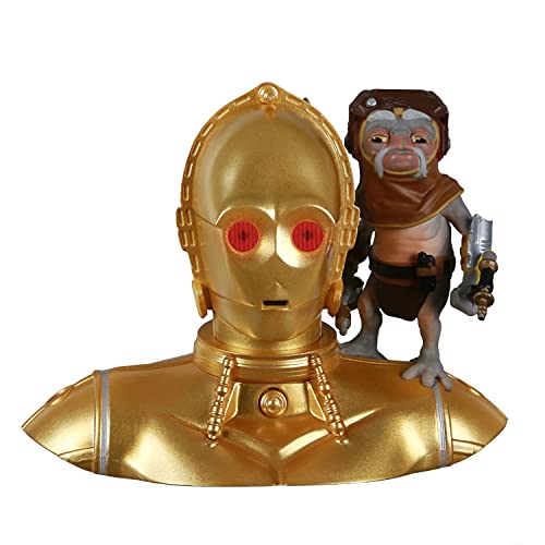 Hallmark Keepsake Christmas Ornament 2021, Star Wars: The Rise of Skywalker C-3PO and Babu Frik, Light and Sound