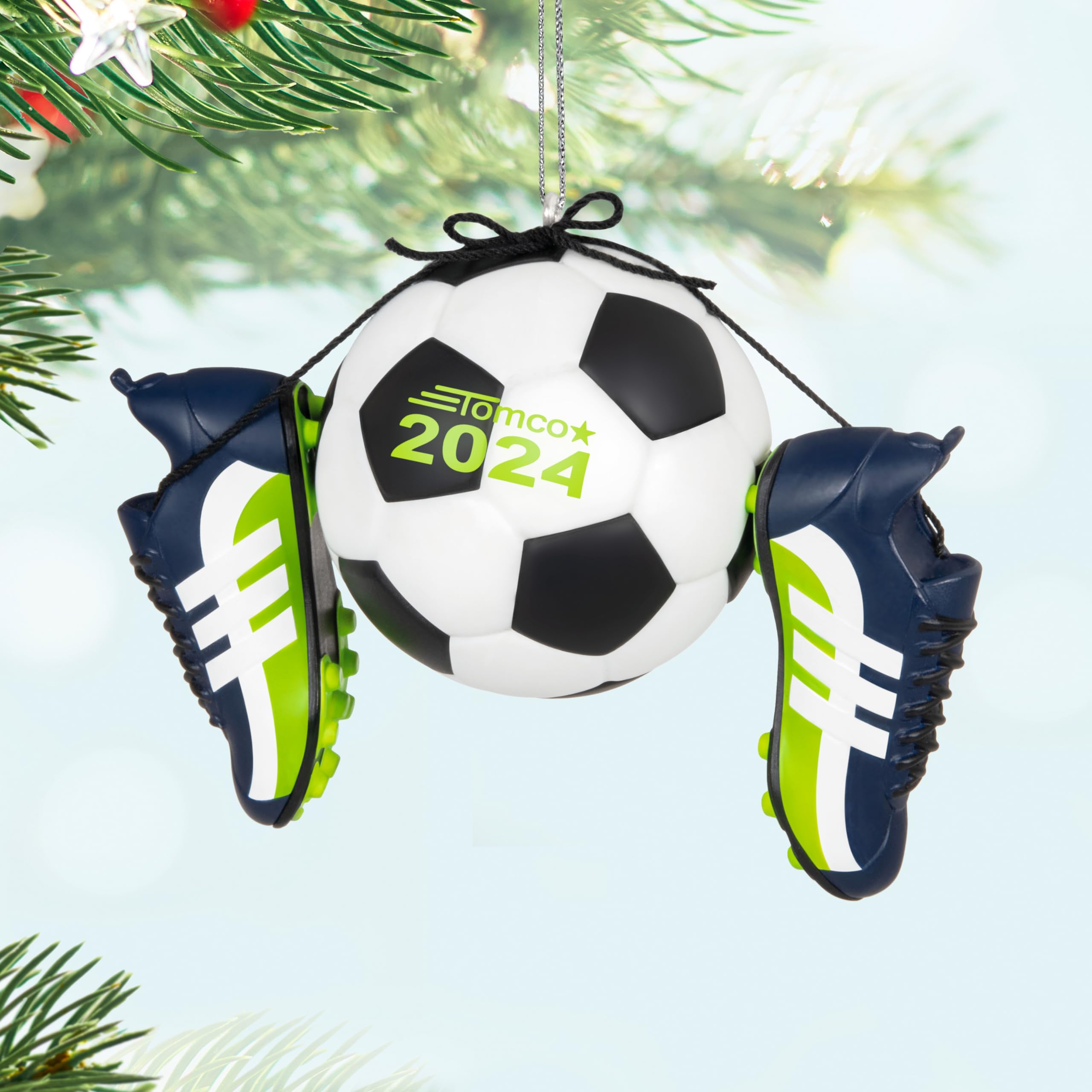 Hallmark Keepsake Christmas Ornament 2024, Soccer Star 2024, Gifts for Sports Fans