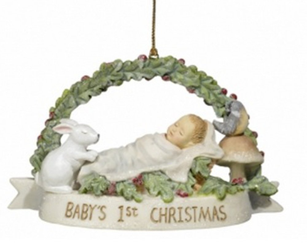 Grasslands Road Gifts of Glory Baby's First Christmas Ornament, Resin