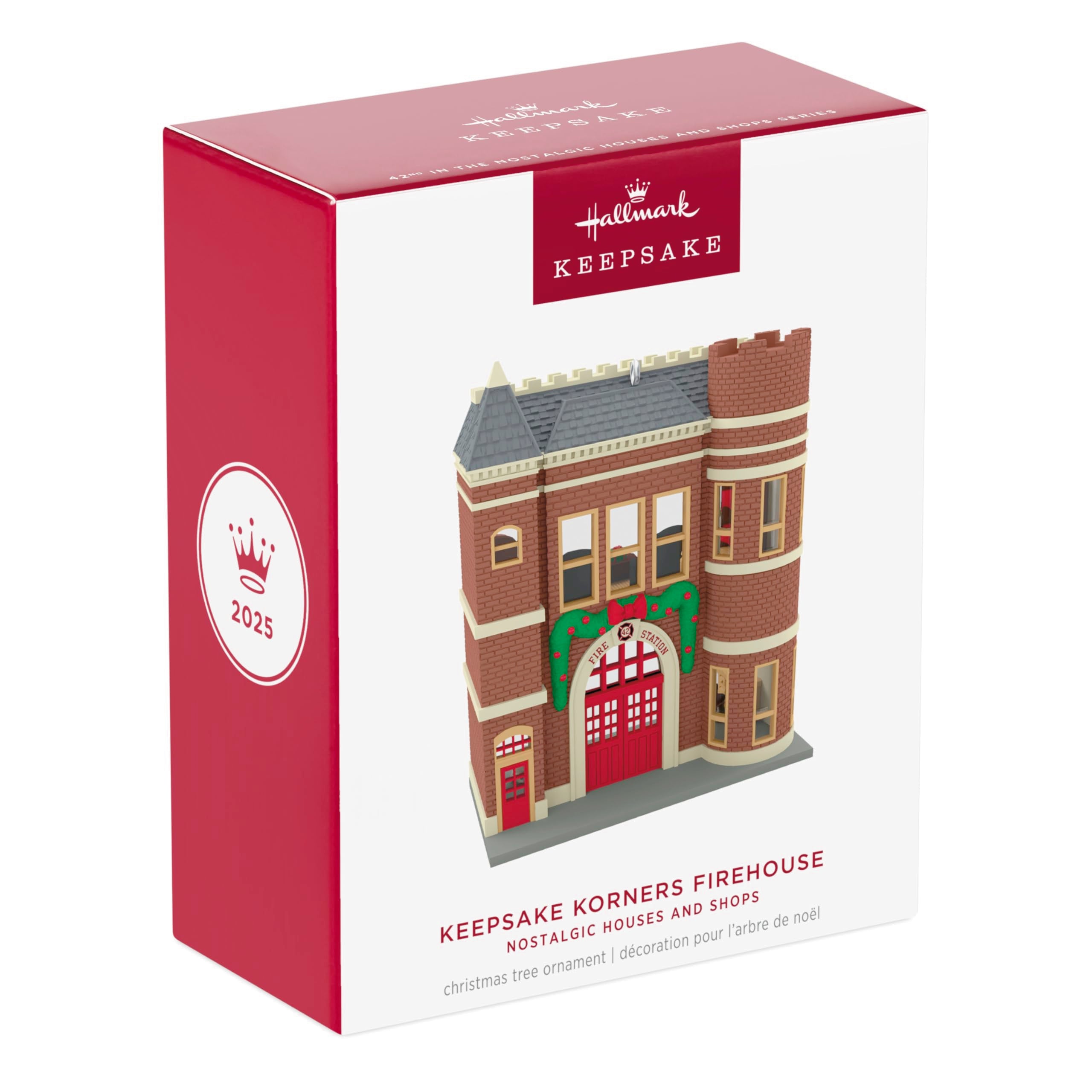 Keepsake Korners Firehouse, Nostalgic Houses and Shops, 2025 Hallmark Keepsake Christmas Ornament