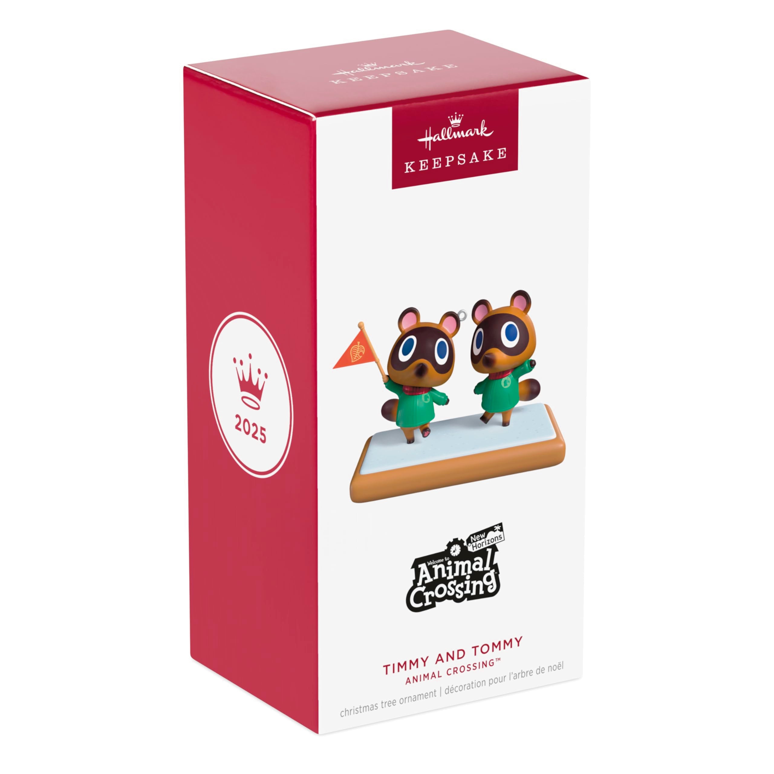 Timmy and Tommy Animal Crossing 2025 Hallmark Christmas Ornament