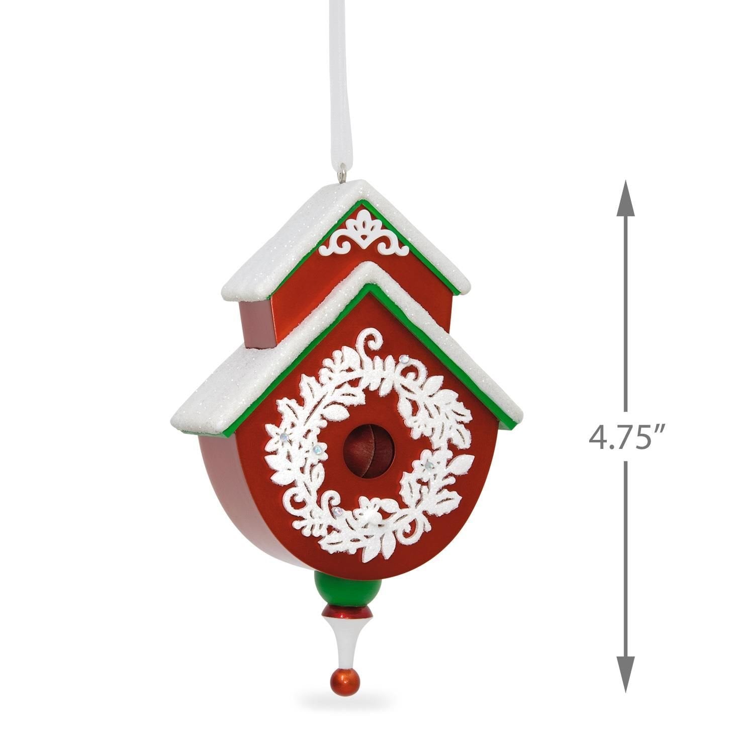 Hallmark 1795QX9365 Beautiful Birdhouse #2 Keepsake Christmas Ornaments
